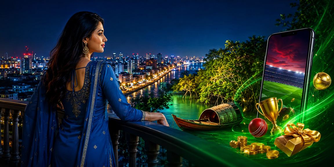 সুন্দরবনে ফুটবল বেটিং করতে আসা খেলোয়াড়গণ